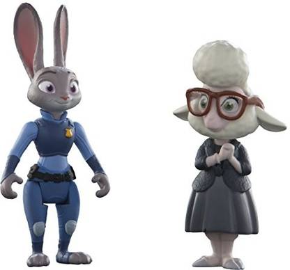 Tomy Zootopia Character Pack Judy And Bellwether