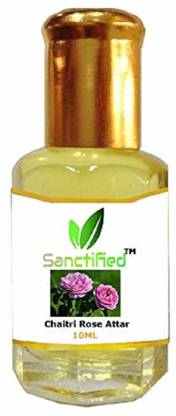 Sanctified 100% Pure Chaitri Rose Attar Perfume For Unisex Herbal Attar