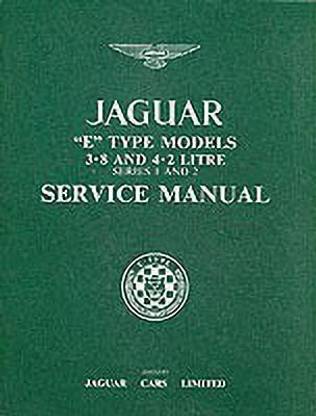 Jaguar E-Type 3.8/4.2 Series 1 and 2 Workshop Manual