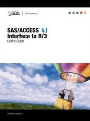 SAS/ACCESS(R) 4.1 Interface to R/3
