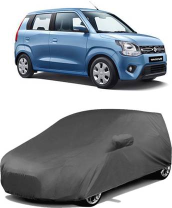 SA GROUP Car Cover For Maruti Suzuki Wagon R 1.0 (With Mirror Pockets)
