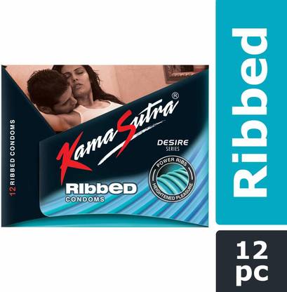 Kamasutra Ribbed Condoms 12's ( Pack Of 2 ) Condom