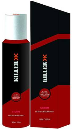 KILLER ALL DAY FRESHNESS Body Spray  -  For Men & Women