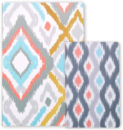 Doodle Inherited Ikat Twin Notebook A5 Notebook Ruling 160 Pages