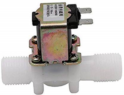 arduino 1/2" N/C 220V Magnetic N/C Electric Solenoid Valve Water Air Inlet Flow Electronic Components Electronic Hobby Kit