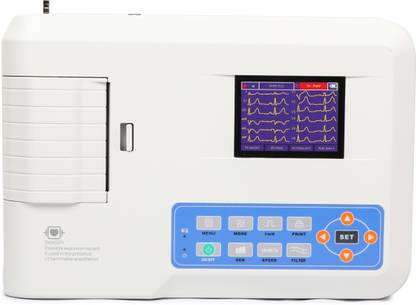 CONTEC ECG MACHINE THREE CHANNEL ECG300GA Electrotherapy Device Electrotherapy Device