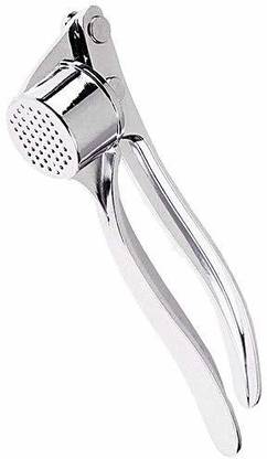 DEAGAN Garlic Crusher Presser Press Ginger Crusher Stainless Steel Kitchen Tool Garlic Press (Steel) Garlic Press