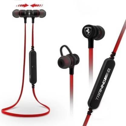 Ferrari Scuderia Wireless Bluetooth Built In Magnet Bluetooth Gaming