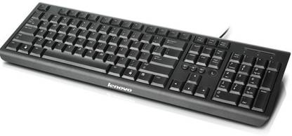 Lenovo KBD_BO-USB K4802 Wired USB Standard Desktop Keyboard Compatible with Desktop, Laptop, Mac