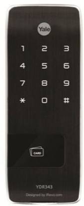 Yale YDR 343 (Vertical Rim Lock with Mobile Access) RF Smart Chip, Electronic Lock