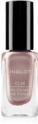 INGLOT O2M Breathable Nail Enamel, 631 Silver, 11ml Silver