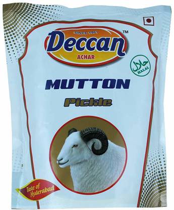 DECCAN ACHAR Taste Mutton Ginger, Garlic, Red Chilli Pickle