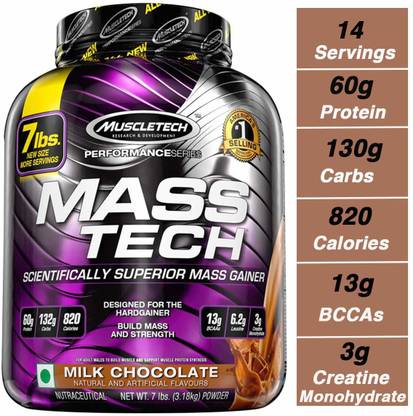 Muscletech Performance Series Masstech Weight Gainers/Mass Gainers