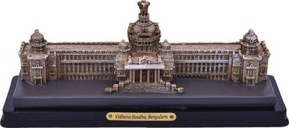 Hazzlewood wooden carving vidhana soudha Decorative Showpiece  -  7 cm