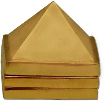 Divya Mantra Vastu Wish Multilayered 1 Inch Zinc Pyramid (Set Of 3) 91 Pyramids in Total Decorative Showpiece  -  2.5 cm