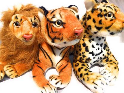 THE MODERN TREND Tiger Lion cheetah  - 12 cm