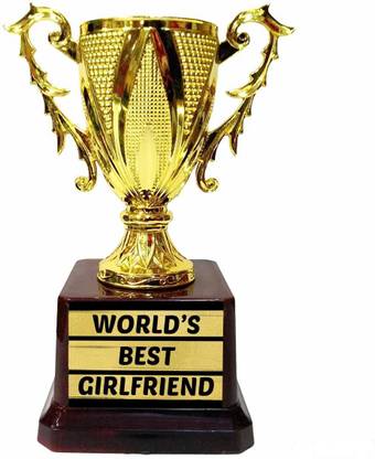 GrabChoice World's Best Girlfriend Trophy Trophy