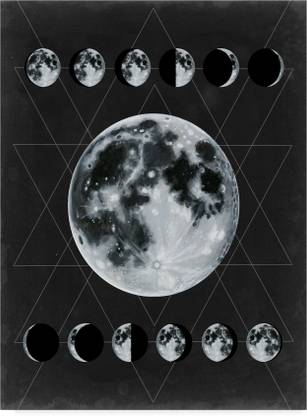 'La Luna' 3D Poster