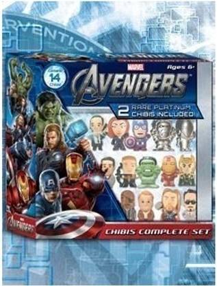 Chibis Marvel Avengers complete Set 12