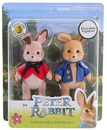 Peter Rabbit Movie2 Pack Collectible Figure Set Poseable