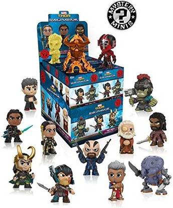 Funko Thor Ragnarok Mystery Minis Display Case Of 12 Blind Box Figures