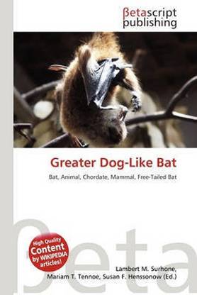 Greater Dog-Like Bat