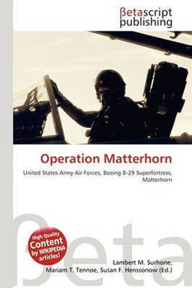 Operation Matterhorn
