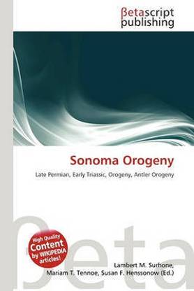 Sonoma Orogeny