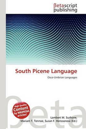 South Picene Language