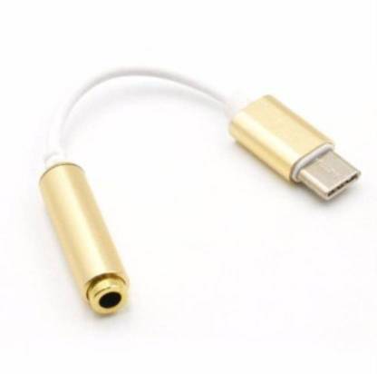 AD SALES Multicolor Type C to 3.5mm Stereo Audio Jack Converter Cable Phone Converter