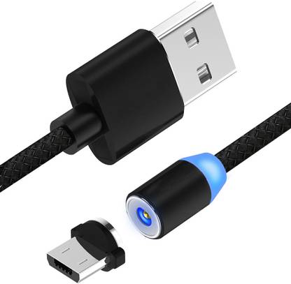 FULLFILLBUY Magnetic Charging Cable 2 A 1 m Magnetic Connector Micro Pin