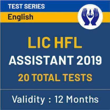 Adda247 LIC HFL Assistant 2019 Online Test Series
