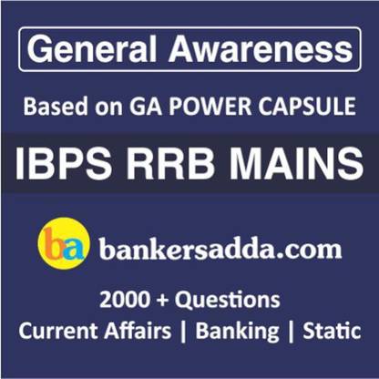 Adda247 General Awareness (Based on GA Power Capsule) for IBPS RRB MAINS Online Test Series