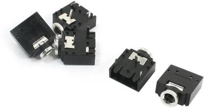 AS PCB Panel Mount 3.5mm Female Audio Earphone Jack Socket Electronic Components Electronic Hobby Kit