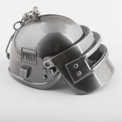 HIGAR PUBG Spetsnaz Helmet (Level 3) Silver Key Chain