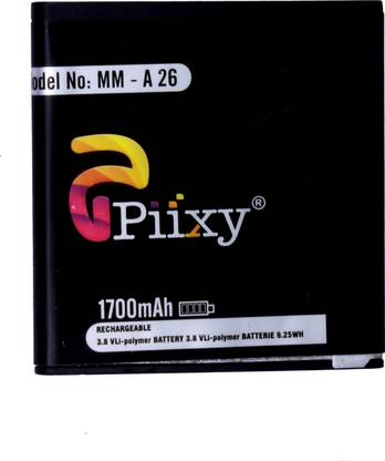 Piixy Mobile Battery For  Micromax Bolt A26/A62/A34/INTEX Aque STORE Micromax Bolt A26/A62/A34/INTEX Aque STORE