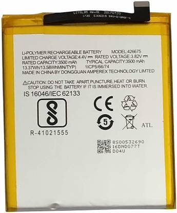 Pacificdeals Mobile Battery For  10.or D/Ten.or D 10.or D/Ten.or D-3500 mAh