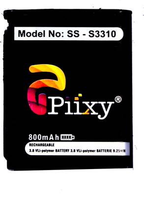 Piixy Mobile Battery For  Samsung Metro S3310 Samsung Metro S3310