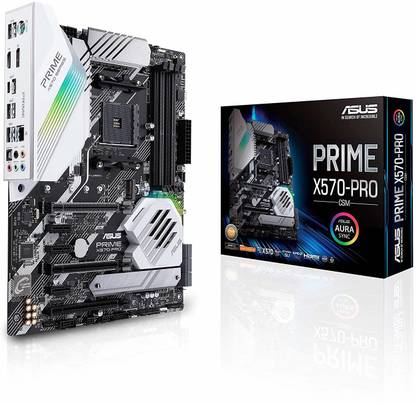 ASUS PRIME X570- PRO/CSM AM4Socket ATX AMD X470 Chipset DDR4 Motherboard for Workstation, Server, Desktop