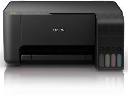 Epson L3110 Multi-function Color Ink Tank Printer (Color Page Cost: 18 Paise | Black Page Cost: 7 Paise | Borderless Printing)