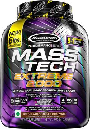 Muscletech Performance Series Tech Extreme 2000 Weight Gainers/Mass Gainers