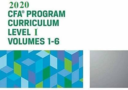 2020 CFA Level 1 Curriculum (Volume 1 To 6)