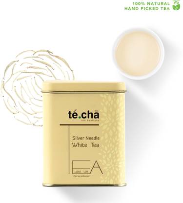 Te.Cha Silver Needle Most Luxurious Champagne Look Chinese Unflavoured White Tea Box