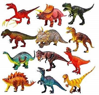 DEVISHA Animal Dinosaur Model Toy 12 Pcs
