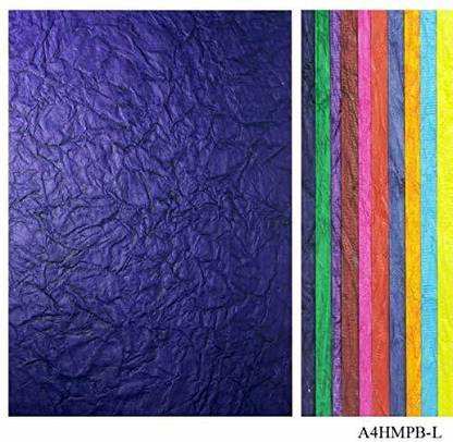 KRAFTMASTERS A4 Handmade Paper Mix Leather 10 Sheets(A4HMPB-L) DECORATIVE PAPERS
