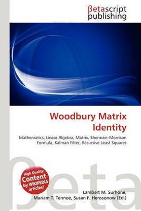 Woodbury Matrix Identity
