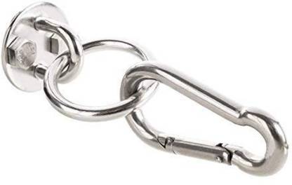 DIY Crafts Hammock heavy duty spring, 1x round pad eyes, 1x spring snap hook, 2x screw Hook 2
