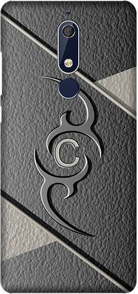 केसमंत्र Back Cover Nokia 5.1, TA-1075, TA-1061, TA-1088, TA-1081, TA-1076 - Zodiac Alphabet Print के लिए
