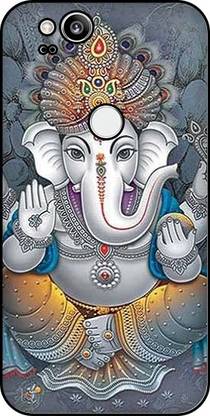 PRINTMAA Back Cover for Google pixel 2 | Ganesh Chaturthi Mobile Cover