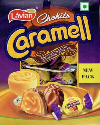 lavian Chokito Luxurious Truffles Filled with Caramel Truffles